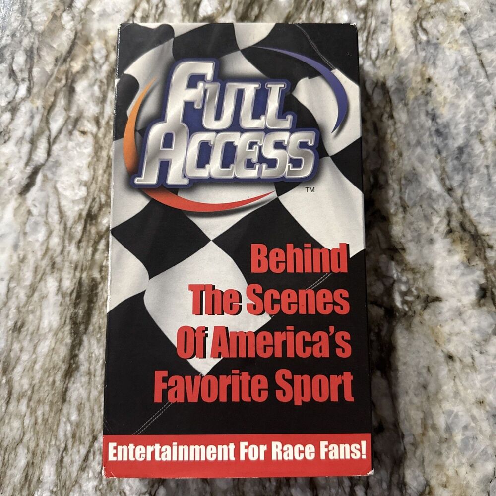 Full Access Behind the Scenes of America’s Favorite Sport Nascar 2000 VHS